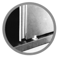 Schiebetuer im Detail